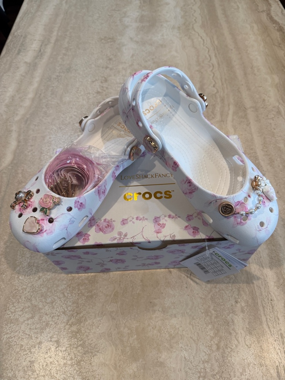 Love Shack Fancy X Crocs Classic Ballet Flat - Picture 15 of 16